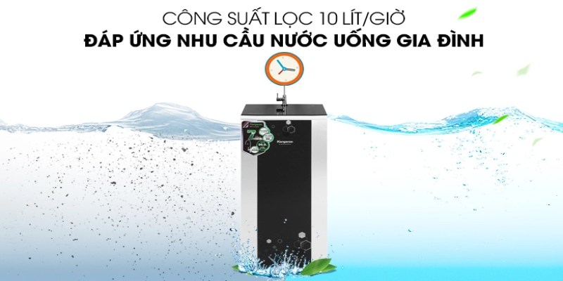 Máy lọc nước RO Kangaroo bản KG88AVTU hiện đại