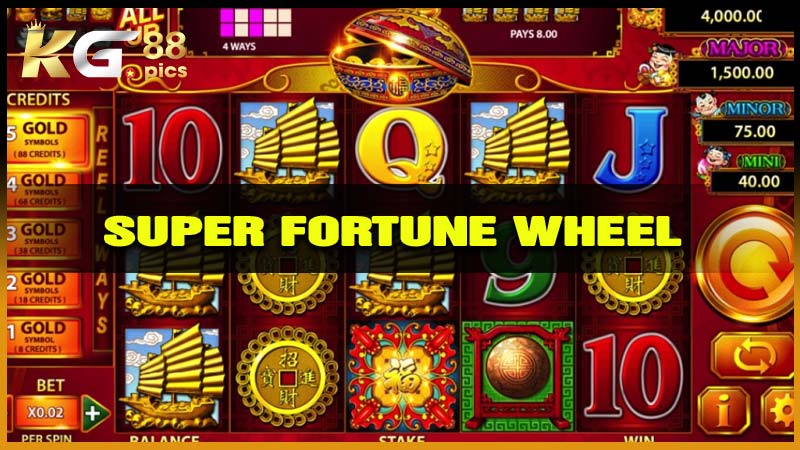 Super Fortune Wheel - Bánh Xe May Mắn Khổng Lồ